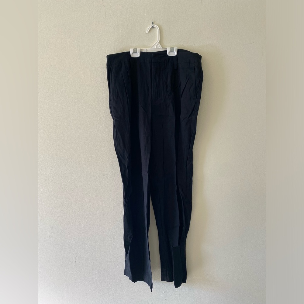 A New Day Women’s High Rise Wide Leg Classic Black Trousers